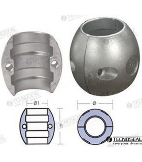 SHAFT ANODE 22MM.