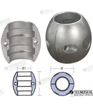 SHAFT ANODE 28MM.
