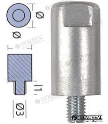 ROD FOR YANMAR - DIA. 23 M8