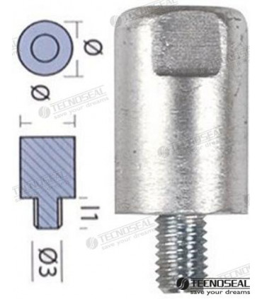 ROD FOR YANMAR - DIA. 20 8X1,25