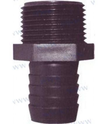 HOSE ADAPTER 3/4" NPT.