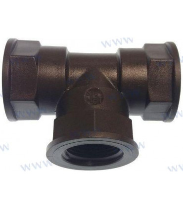 TEE CONNECTOR FEMALE 1-1/2"