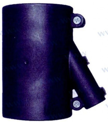 RIGGING FLANGE HOSE UNION BLACK