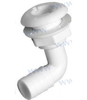 THRU HULL SCUPPER 90º FOR 29 MM. HOSE