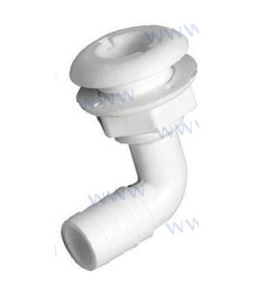 THRU HULL SCUPPER 90º FOR 29 MM. HOSE