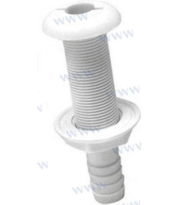 THRU HULL FOR SCUPPER 16 MM. HOSE