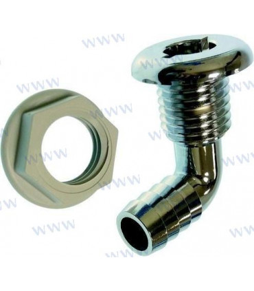 THRU HULL SCUPPER 90º FOR 19 MM. HOSE