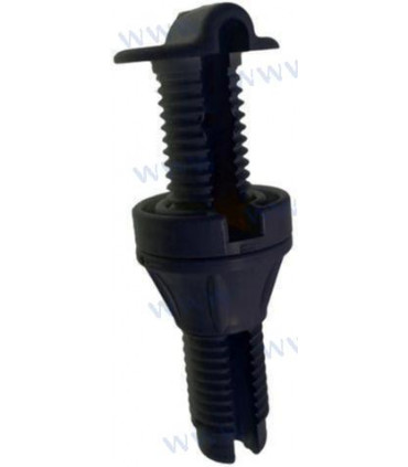 CEA CAP BULKHEAD PASS-THRU BLACK