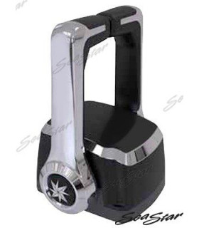 DUAL TOP MOUNT CONTROL CHROMED