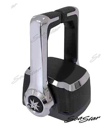 DUAL TOP MOUNT CONTROL CHROMED