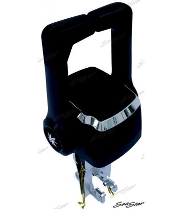 DUAL TOP MOUNT CONSOL BLACK