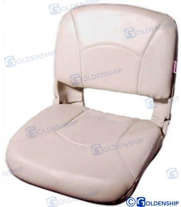 FOLDING SEAT W/ WHITE CUSHION