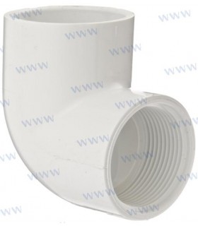 3.50" X 90 Deg Elbow (White)