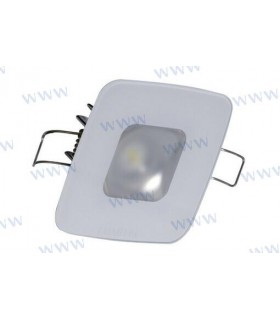 Mirage Square, Glass, WhtDim Red Blue