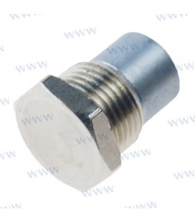 ZINC ANODE FOR EXCHANGER