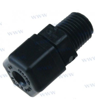 CONN 3/8MPTX3/8TU PLASTIC