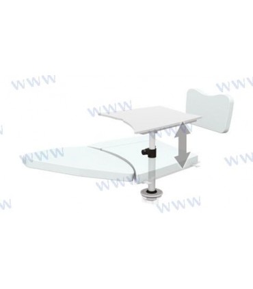 KIT TABLE+EXT SUNBATH LIGHT GREY FOR SUN