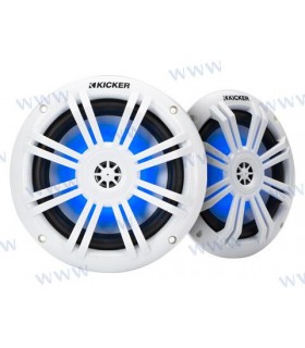 KM MARINE 6,5" WHITE LED GRILL