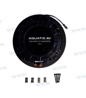 10" PRO SPORT SUBWOOFER BLACK