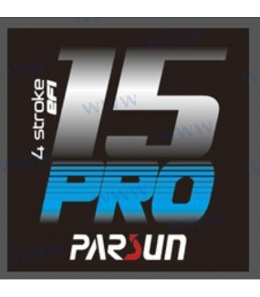 FRONT/ BACK DECAL, TOP COWLING F15 PRO