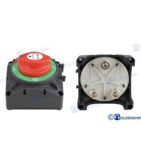 BATTERY SWITCH 1-2-Both-Off 48V Max. 300