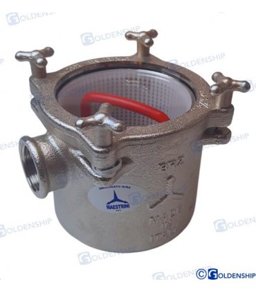 WATER FILTER 1" BRONZE