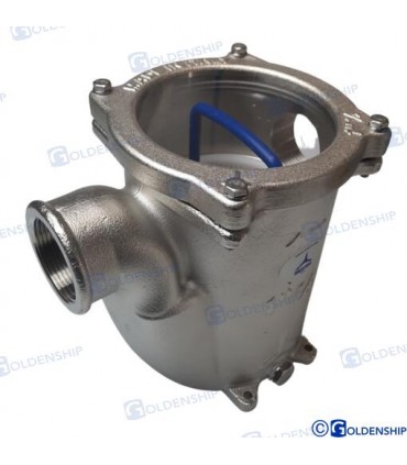 WATER FILTER 1''1/2 BRASS CR 