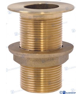 THROUGH HULL  2'' BRASS CR 