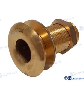 THROUGH HULL 1'' BRASS CR 