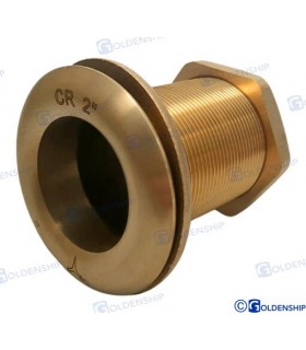 THROUGH HULL  2'' BRASS CR 
