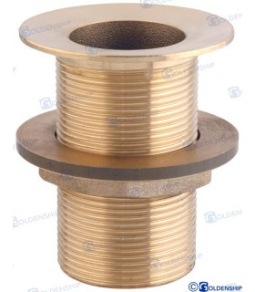 THROUGH HULL 1/2'' BRASS CR 