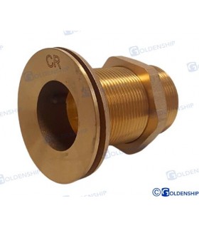 THROUGH HULL 1''1/2 BRASS CR 