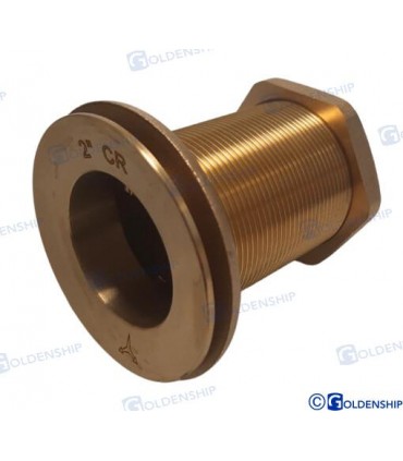 THROUGH HULL 2'' BRASS CR 