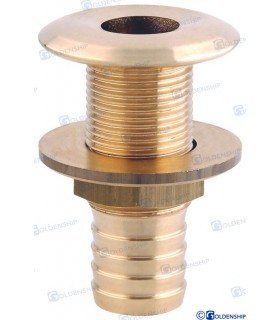 THROUGH HULL 1/2'' BRASS CR 