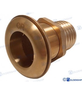 THROUGH HULL 2'' BRASS CR 