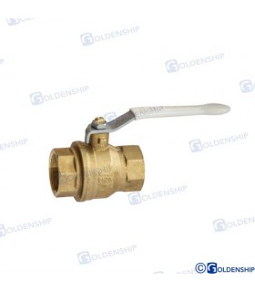 VALVE FULL BORE  3/4''  F.F. BRASS CR  