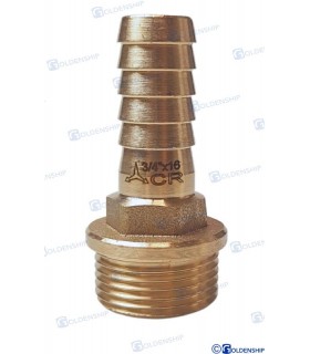 HOSE TAIL 3/4'' x 16 M. BRASS CR