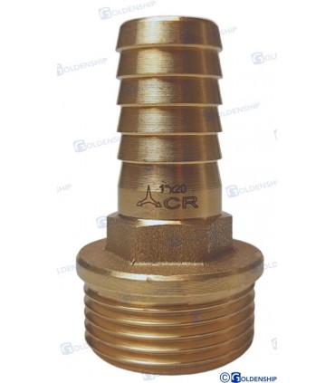 HOSE TAIL 1'' x 20 M. BRASS CR