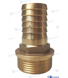 HOSE TAIL 1''1/4 x 30 M. BRASS CR