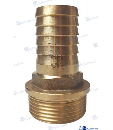 HOSE TAIL 1''1/4 x 30 M. BRASS CR