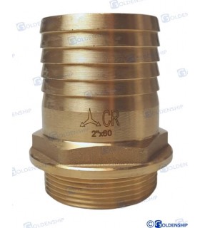 HOSE TAIL 2'' x 60 M. BRASS CR