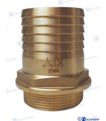 HOSE TAIL 2'' x 60 M. BRASS CR