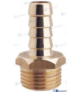 HOSE TAIL 1/4'' x 10 M. BRASS CR