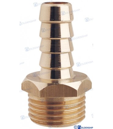 HOSE TAIL 1/4'' x 10 M. BRASS CR