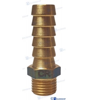 HOSE TAIL 1/4'' x 12 M. BRASS CR