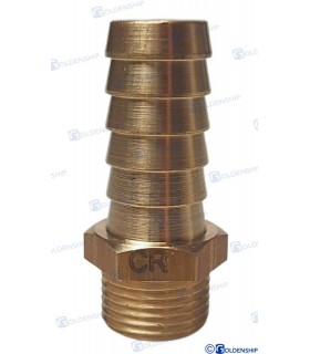 HOSE TAIL 3/8'' x 15 M. BRASS CR