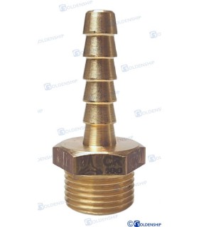HOSE TAIL 3/8'' x 8 M. BRASS CR