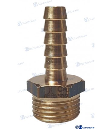 HOSE TAIL 1/2'' x 10 M. BRASS CR