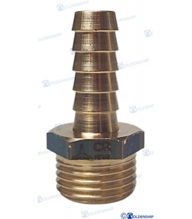 HOSE TAIL 1/2'' x 12 M. BRASS CR