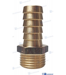HOSE TAIL 1/2'' x 16 M. BRASS CR